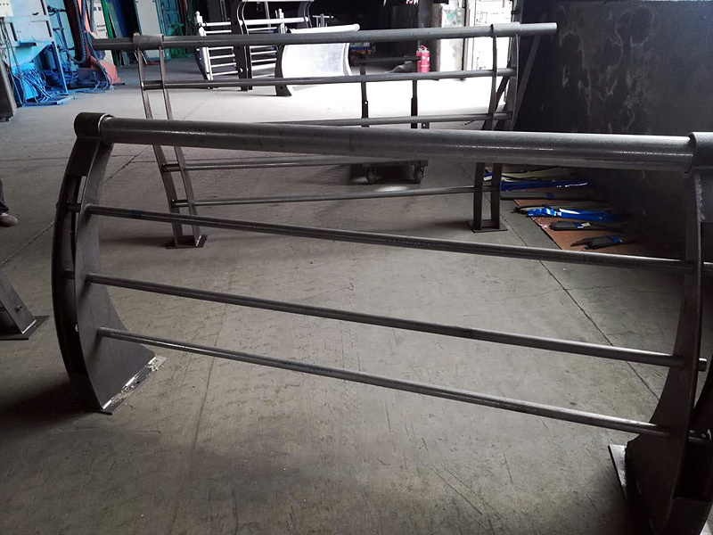 宝川河道护栏半成品