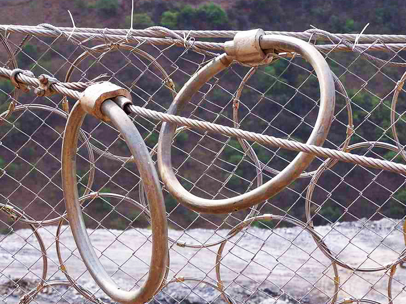 被动防护网细节