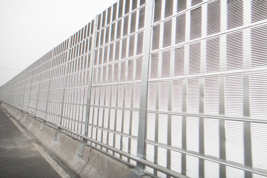 金属百叶孔声屏障