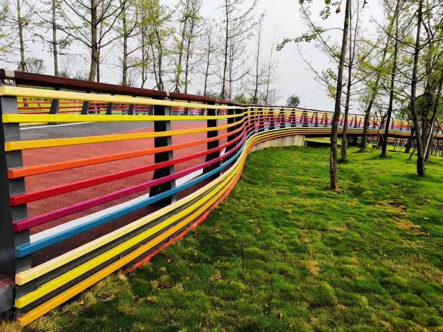 彩虹景观护栏